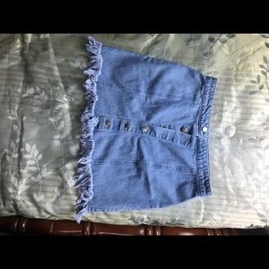 Forever 21 denim miniskirt